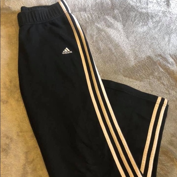 adidas bootcut sweatpants